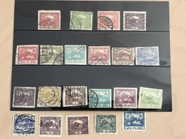 Timbres postes anciens variés, lot collection, Europe