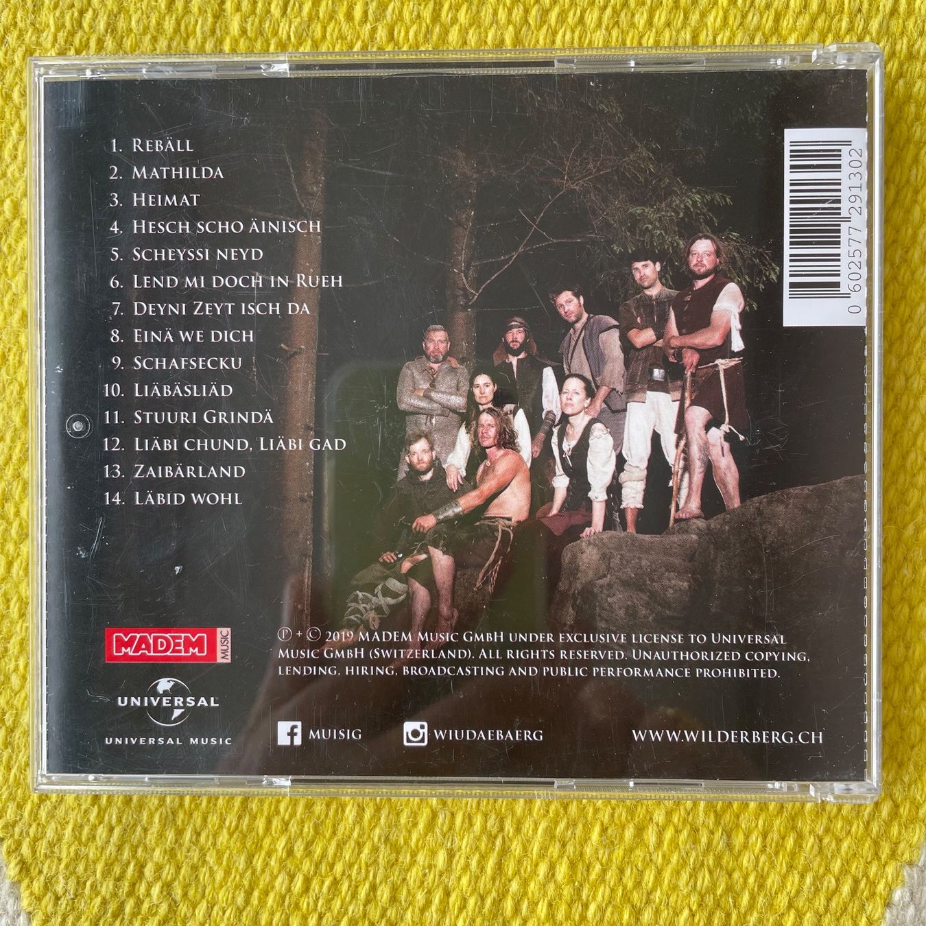 CD: FRANZ ARNOLD-WIUDÄ BÄRG REBÄLL – Usato da Rorschacherberg venduto da CD-Roli 1