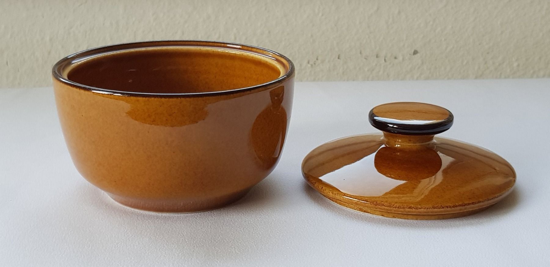 Zuccheriere: Rössler Zuckerdose mit Deckel – Usato da Dällikon venduto da Toyfan 1