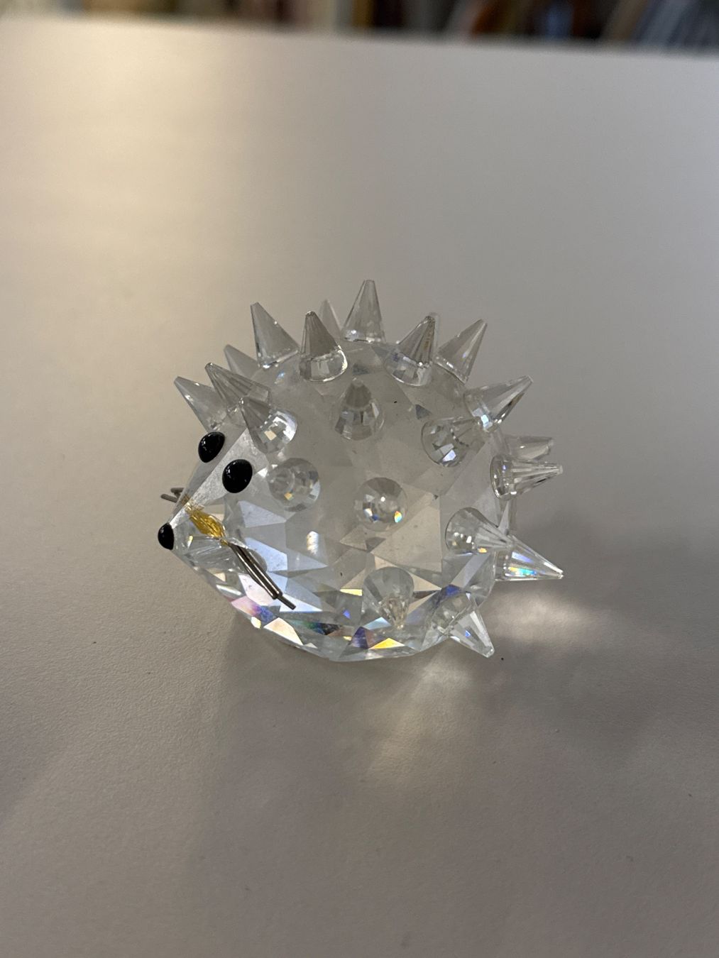 Swarovski Statuette: Swarovski Kristall Igel-Figur – Usato da Pratteln venduto da Cartonsducoeur_bl