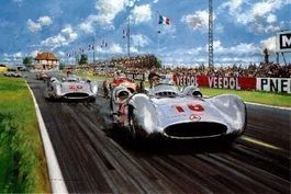 Sommer 1954•Le Mans                     (Satz von 10 Karten)