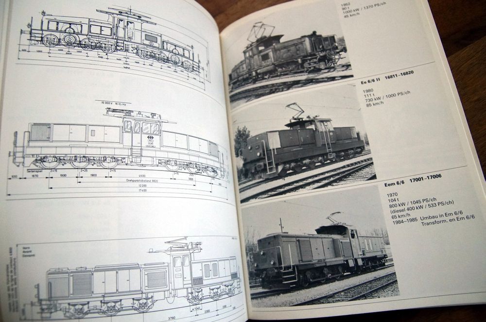 Bücher: SBB Lokomotiven und Triebwagen – Ausgabe 1984 – Gebraucht aus Schönenwerd von Steidi 4