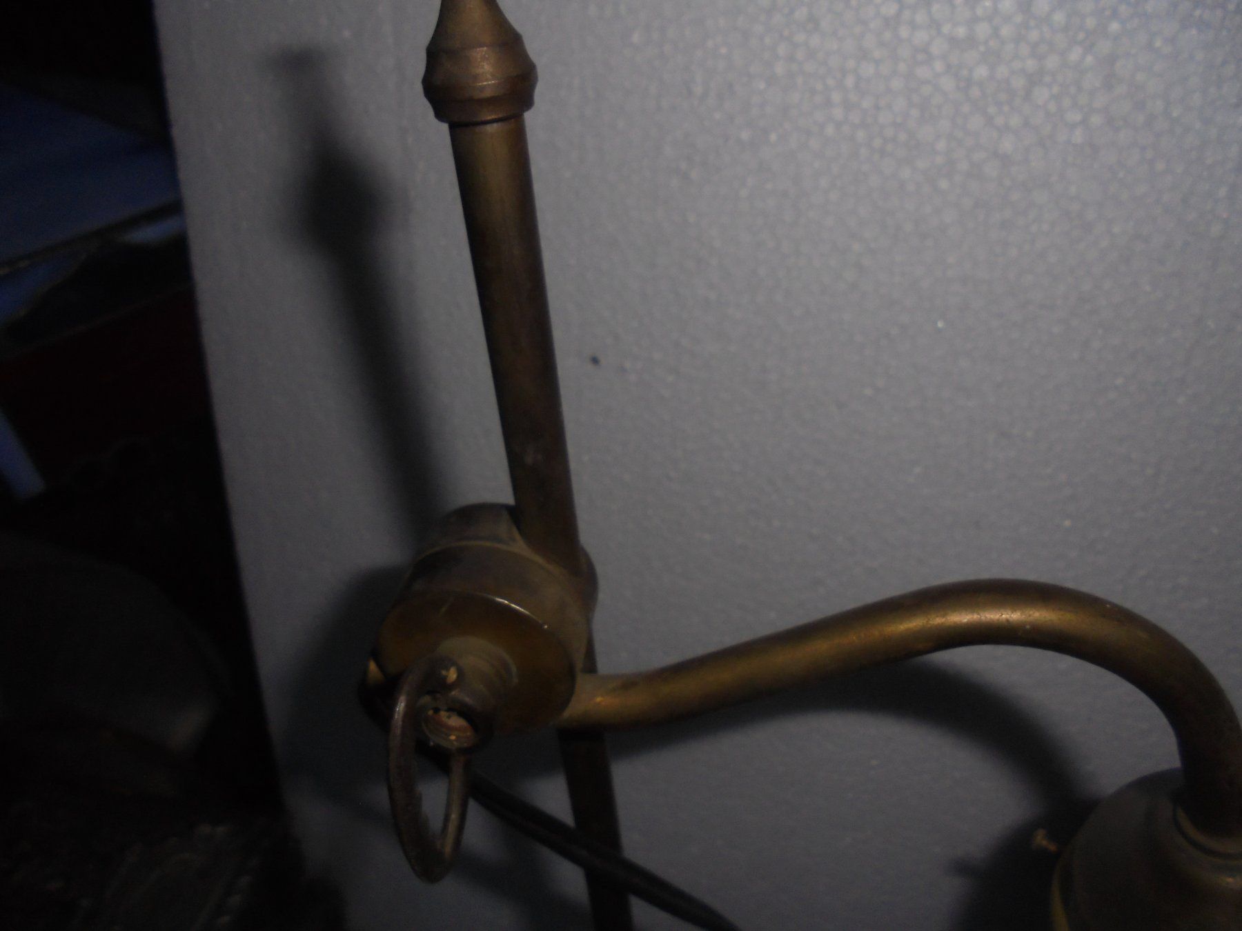 Lampade: Antike Tischlampe von ca. 1900-20 – Usato da Camorino venduto da Hunpete 5