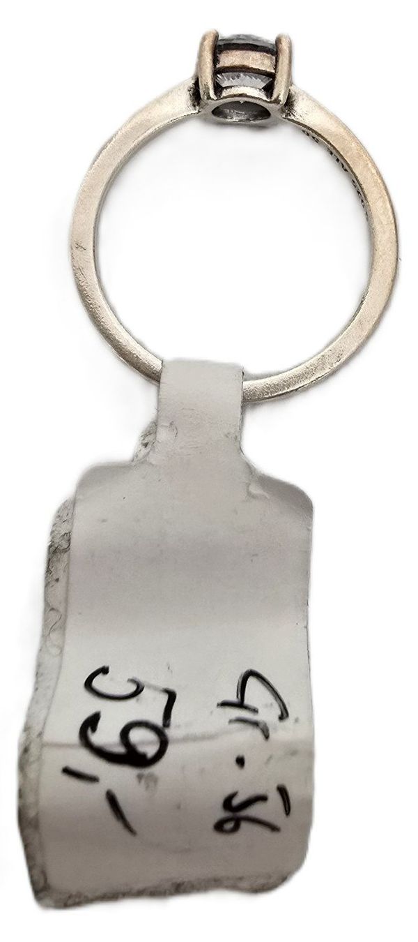 Pandora Anelli: Silberring mit Zirkonia-Stein von Pandora – Usato da Bergdietikon venduto da ewa1005 2