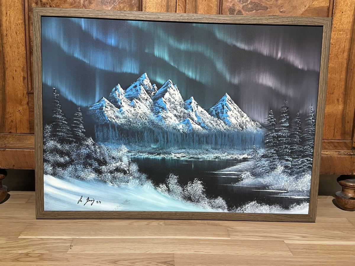Tableaux: Polarlichter Gemälde – D'occasion à Luzern par Fabian_Ni 2