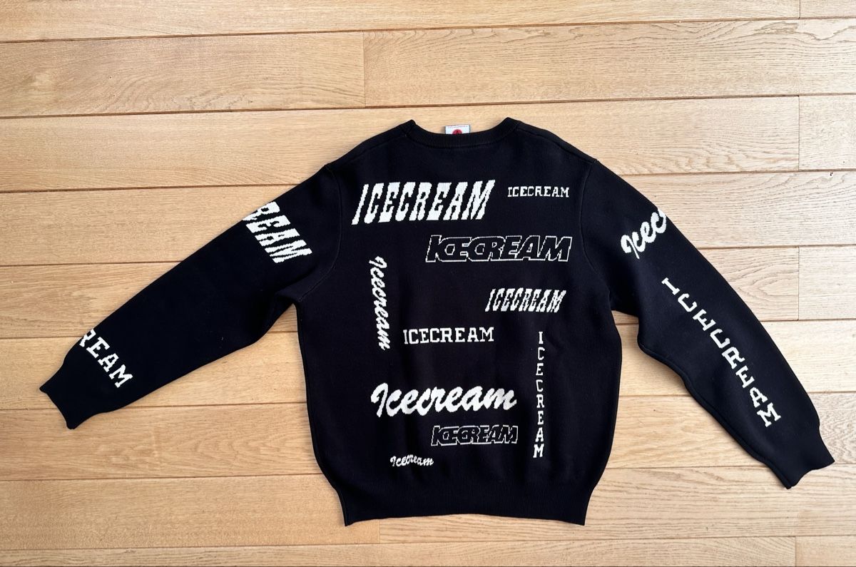 Maglioni & Felpe: ICECREAM Pullover schwarz Grösse L mit Logo Print – Nuovo (secondo la descrizione) da Coppet venduto da AlexandraAmmann 1