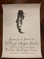 Affiche Hans Erni Aigues Vertes Genève 