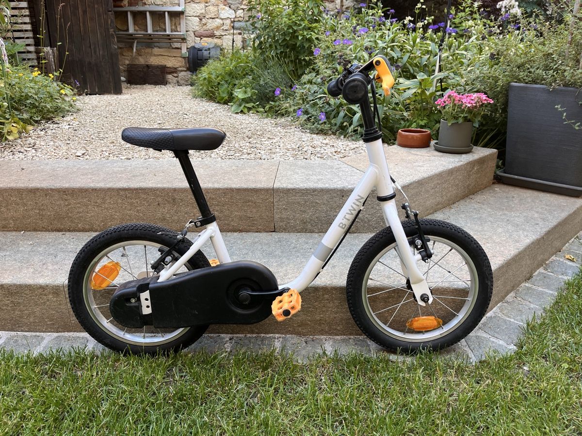 Decathlon Biciclette: Kindervelo 14 Zoll Räder – Usato da Basel venduto da Tailor64