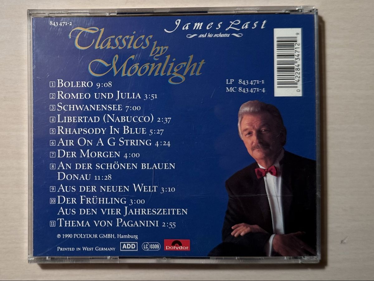 CD: James Last - Classics by Moonlight CD – Usato da Oberried Brienz venduto da Chyara 1
