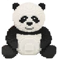 3D Panda-Bär / Klemmbausteine