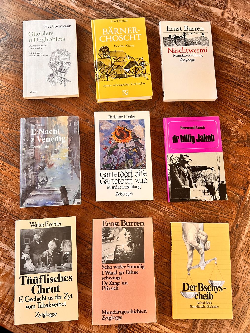 Bücher: Verschiedene Mundartbücher – Gebraucht aus Hilterfingen von Prinzenhaus 2