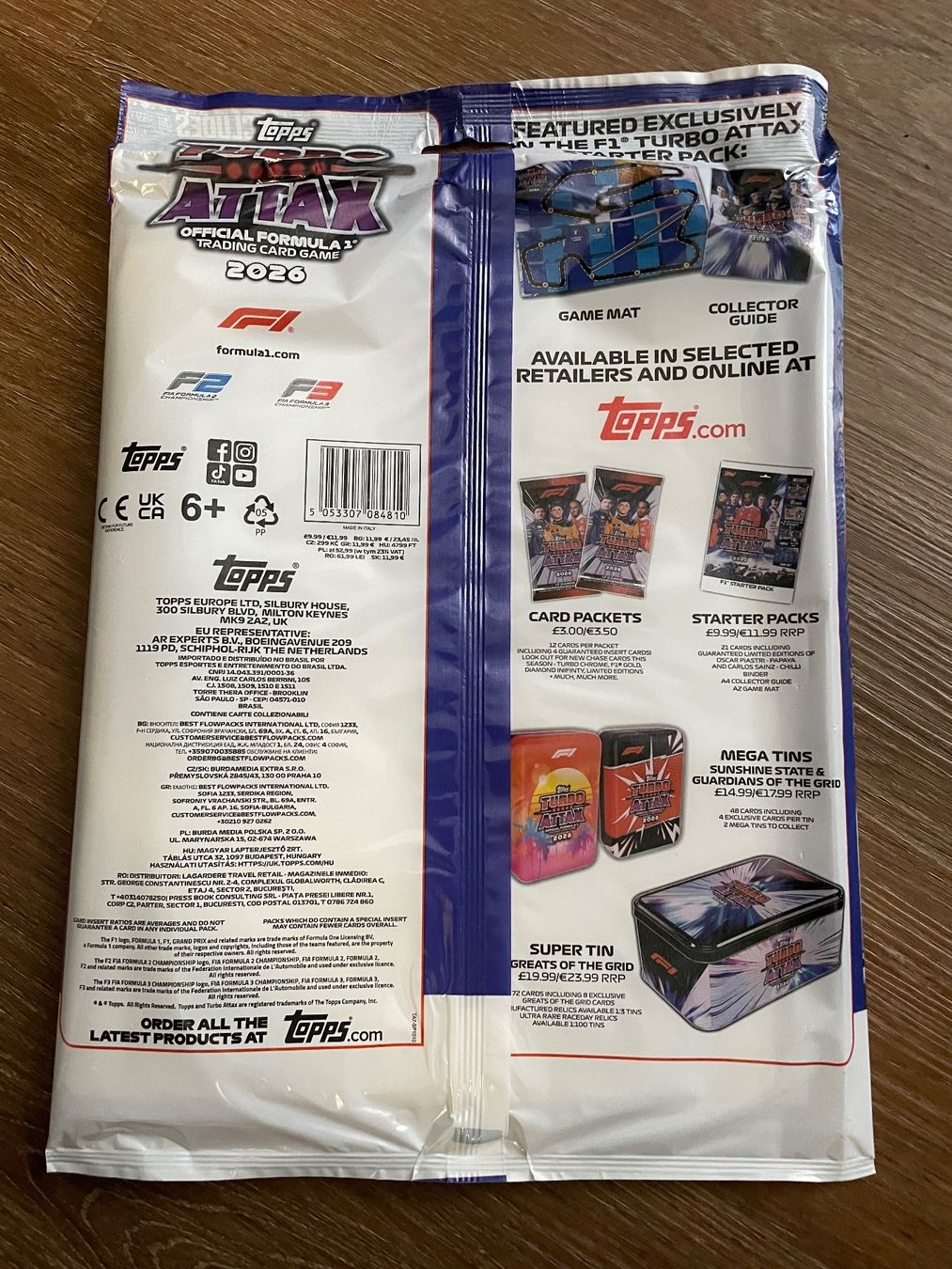 Topps Sammelbilder & Trading cards: Topps TURBO ATTAX 2026 Starter Pack – Neu und originalverpackt aus Winterthur von Nuri1 1