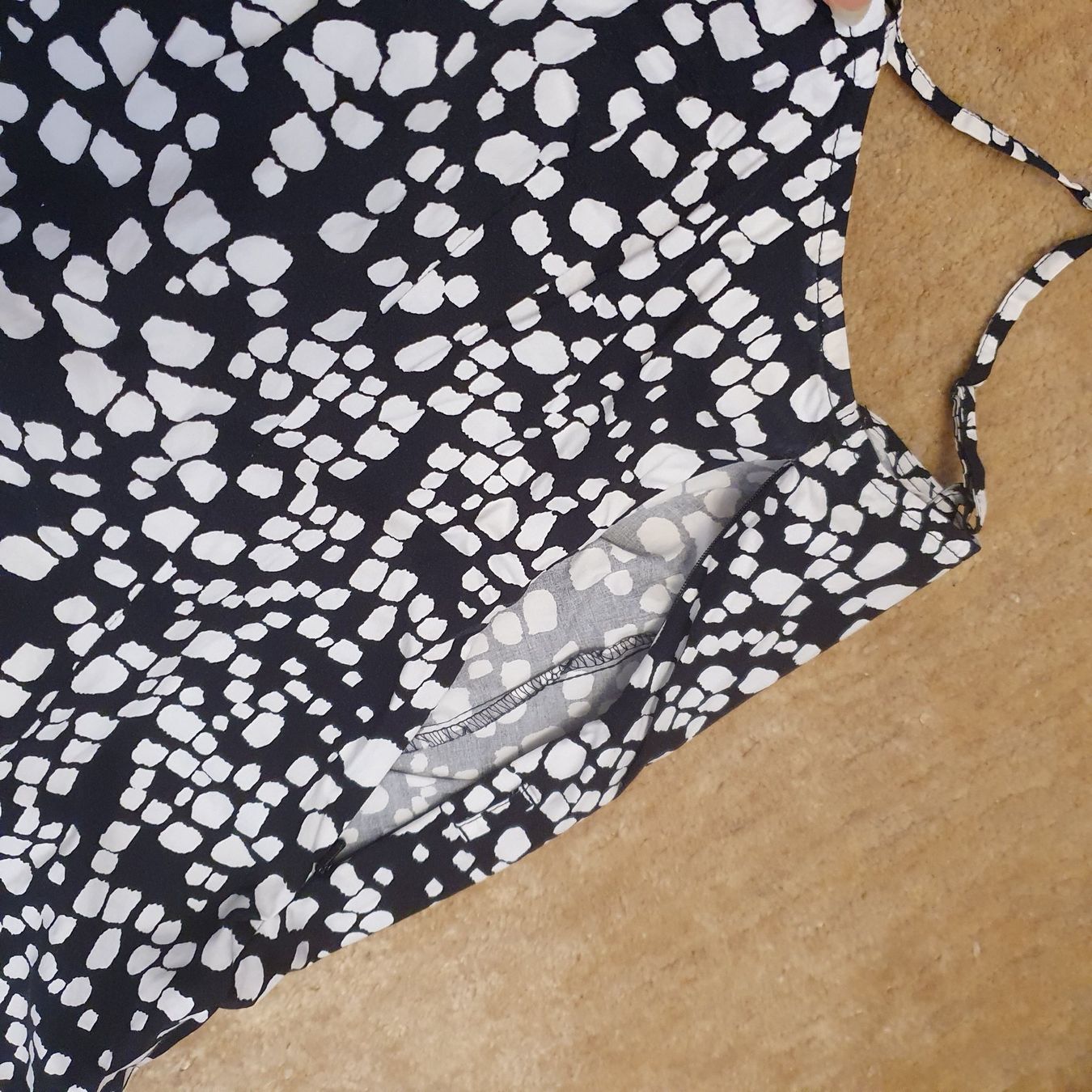 Vestiti: Robe d'été noir et blanc, taille 40 – Usato da Prilly venduto da RoDyRe 3