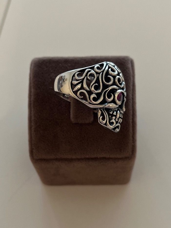 Ringe: Silberschmuck 925 ring totenkopf – Neu (gemäss Beschreibung) aus Luterbach von uhrmacherin89 1