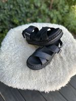 DR. MARTENS DAMEN SANDALEN Gr. 37 (Schwarz / Plateau-Sohle m