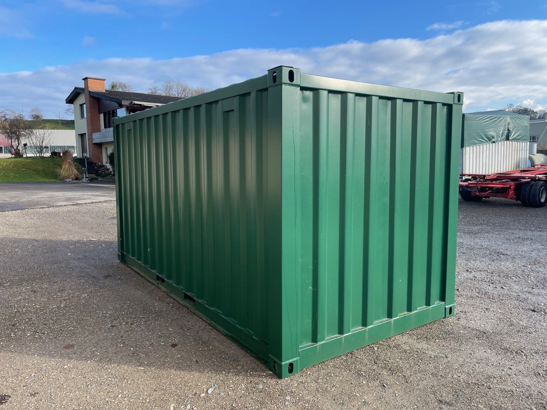 Sonstiges für Büro & Gewerbe: 15' Lagercontainer, Baucontainer, Garage, Gerätehaus, Stall! – Neu (gemäss Beschreibung) aus Kradolf von BKSAG 5