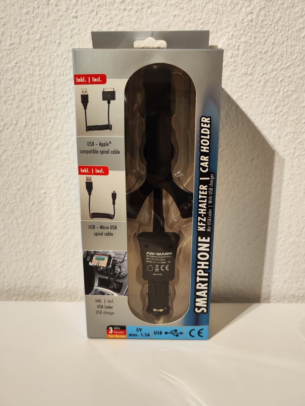 Supporti a parete: Handy Halterung – Nuovo e nell'imballaggio originale da Birmensdorf ZH venduto da Hagenbuchertrade