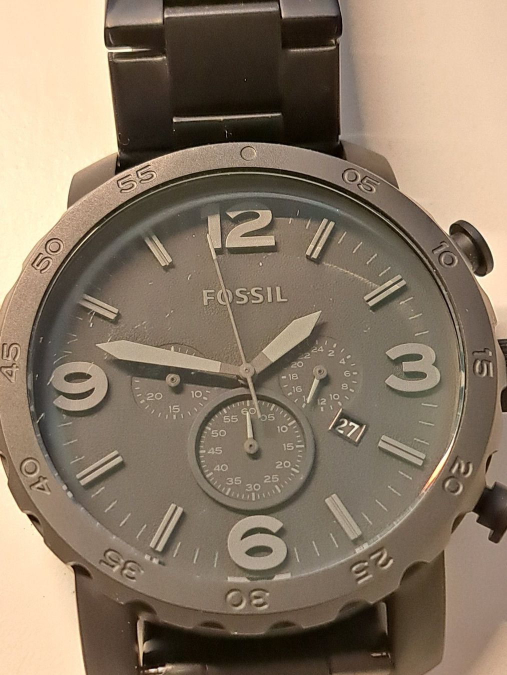 Fossil Uhren: Fossil Uhr Modell Nate – Gebraucht aus Hendschiken von RoFr01 1