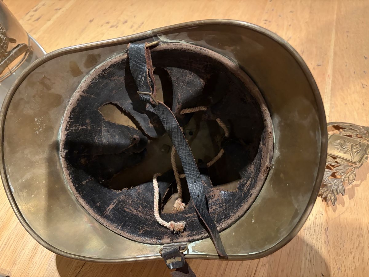 Pompieri: Casque Sapeur Pompier ancien – Usato da Echallens venduto da JAR69 5