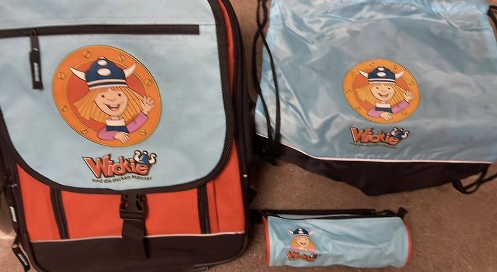 Zaini: Leichter Schulrucksack, Wickie – Usato da Bern venduto da Sinesa