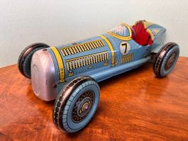 Grosser Blech-Rennwagen um 1948 , 38cm , Mettoy England