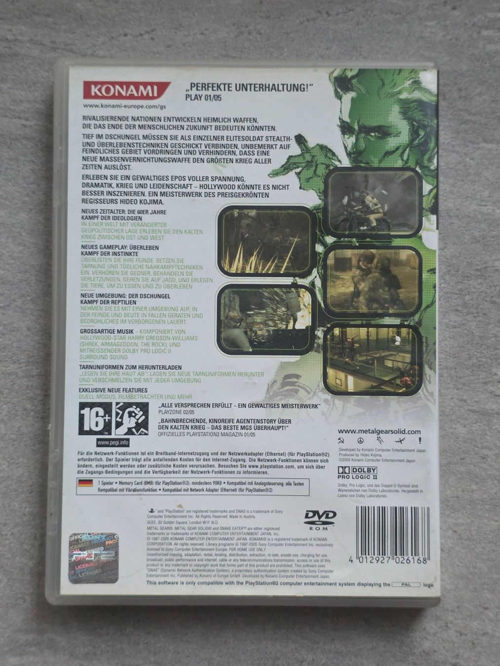 Sony Giochi: PlayStation 2 Game - Metal Gear Solid 3 - PS2 Spiel – Usato da Münchenbuchsee venduto da RipiRip 2