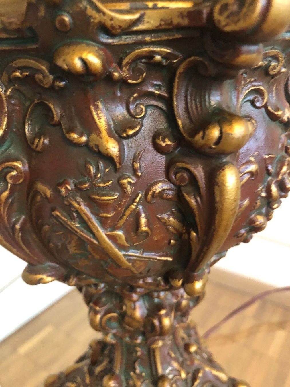 Lampade: Antik Tischlampe – Usato da Basel venduto da tar92 4