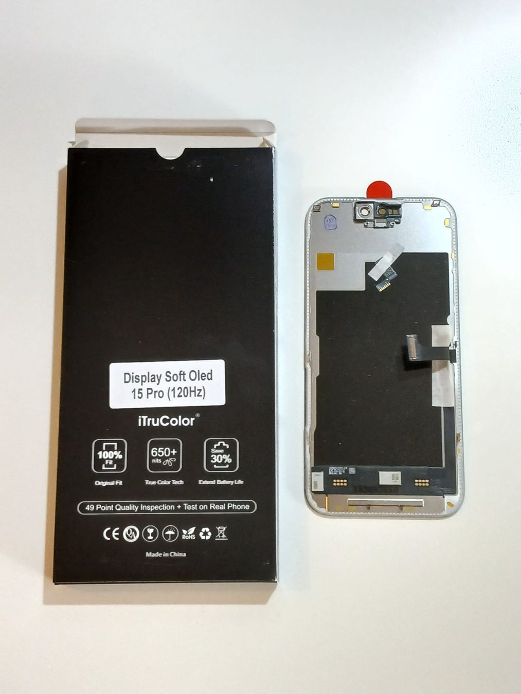 Monitor: Display Iphone 15 Pro Soft Oled – Nuovo e nell'imballaggio originale da Leukerbad venduto da wor_sf98 1