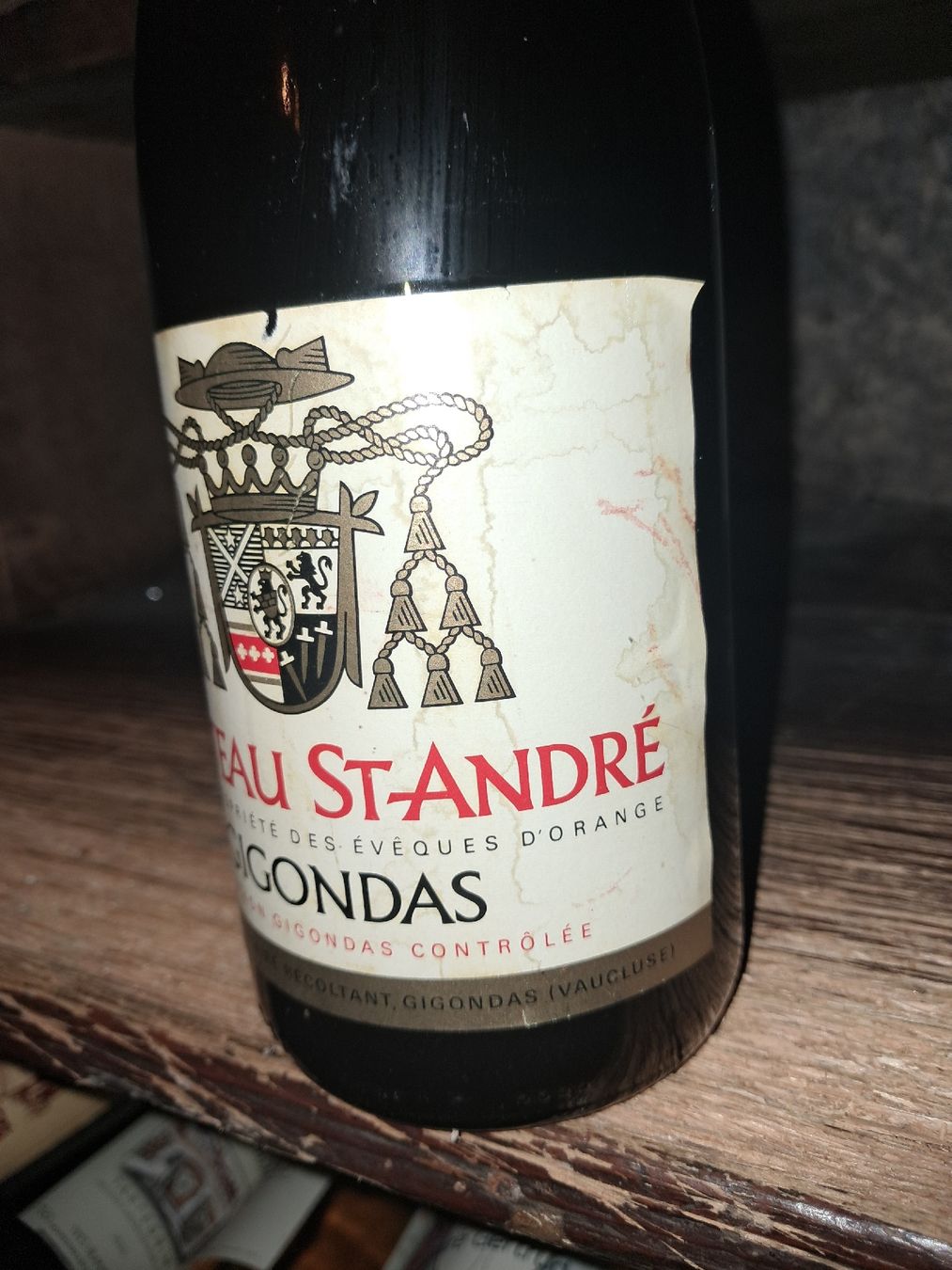 Vino: Château Saint-André Gigondas 1988 – Nuovo e nell'imballaggio originale da Le locle venduto da juliensaran 3