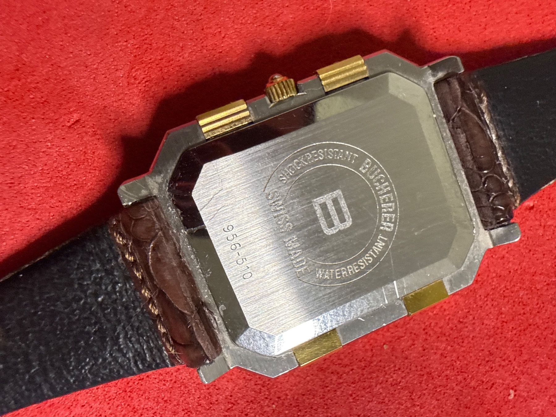 Bucherer Orologi: Bucherer Tank 28 mm – Usato da Pfeffingen venduto da Allhandelklgwatches 3