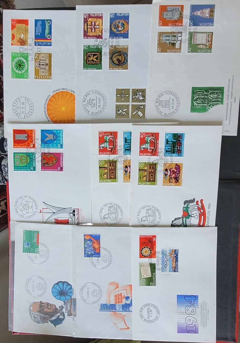 Alle Briefmarken: Briefmarken – Gebraucht aus Seewil von Seller512 9