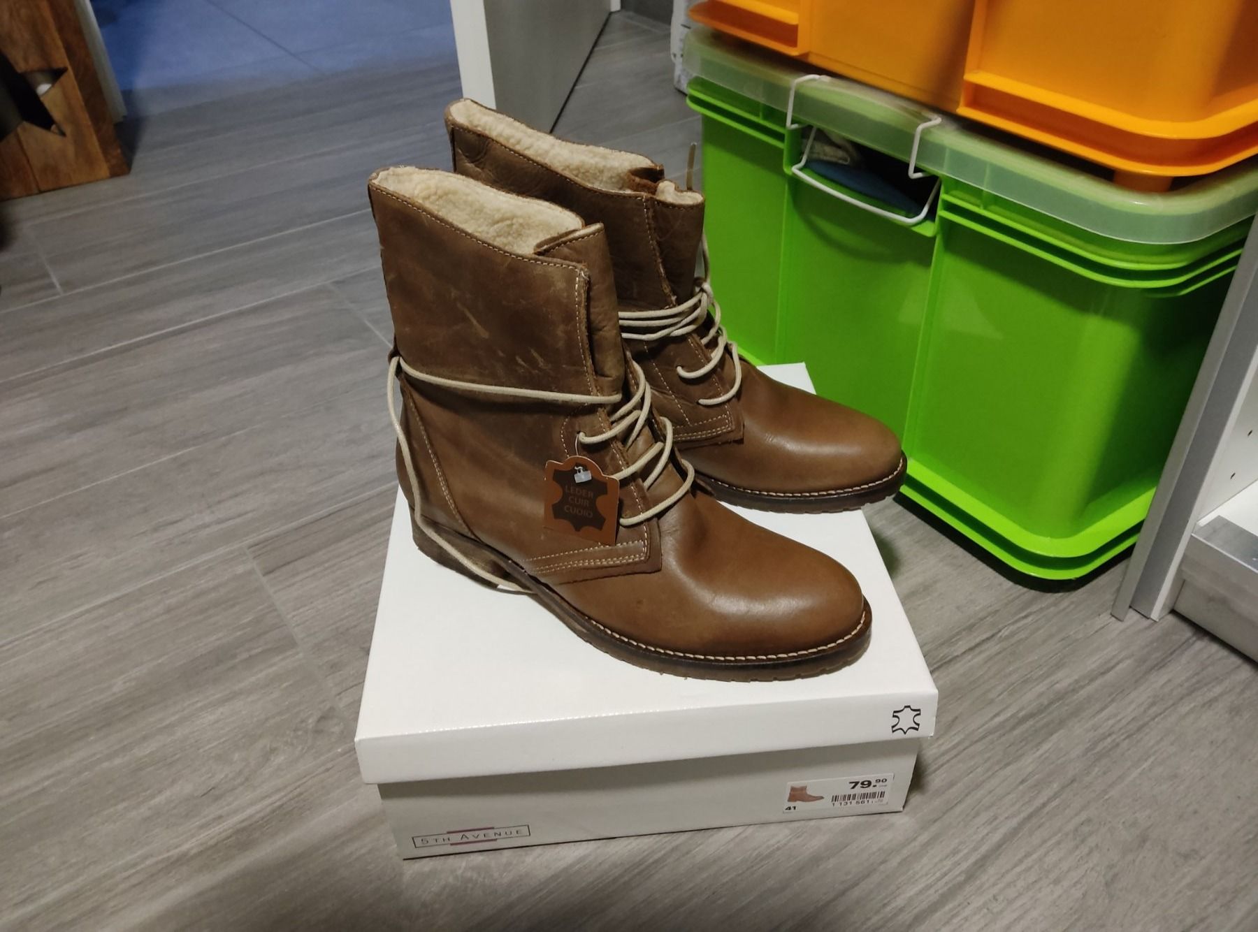 Scarpe da donna: Bottines cuir – Nuovo e nell'imballaggio originale da Vicques venduto da prairie0809 1