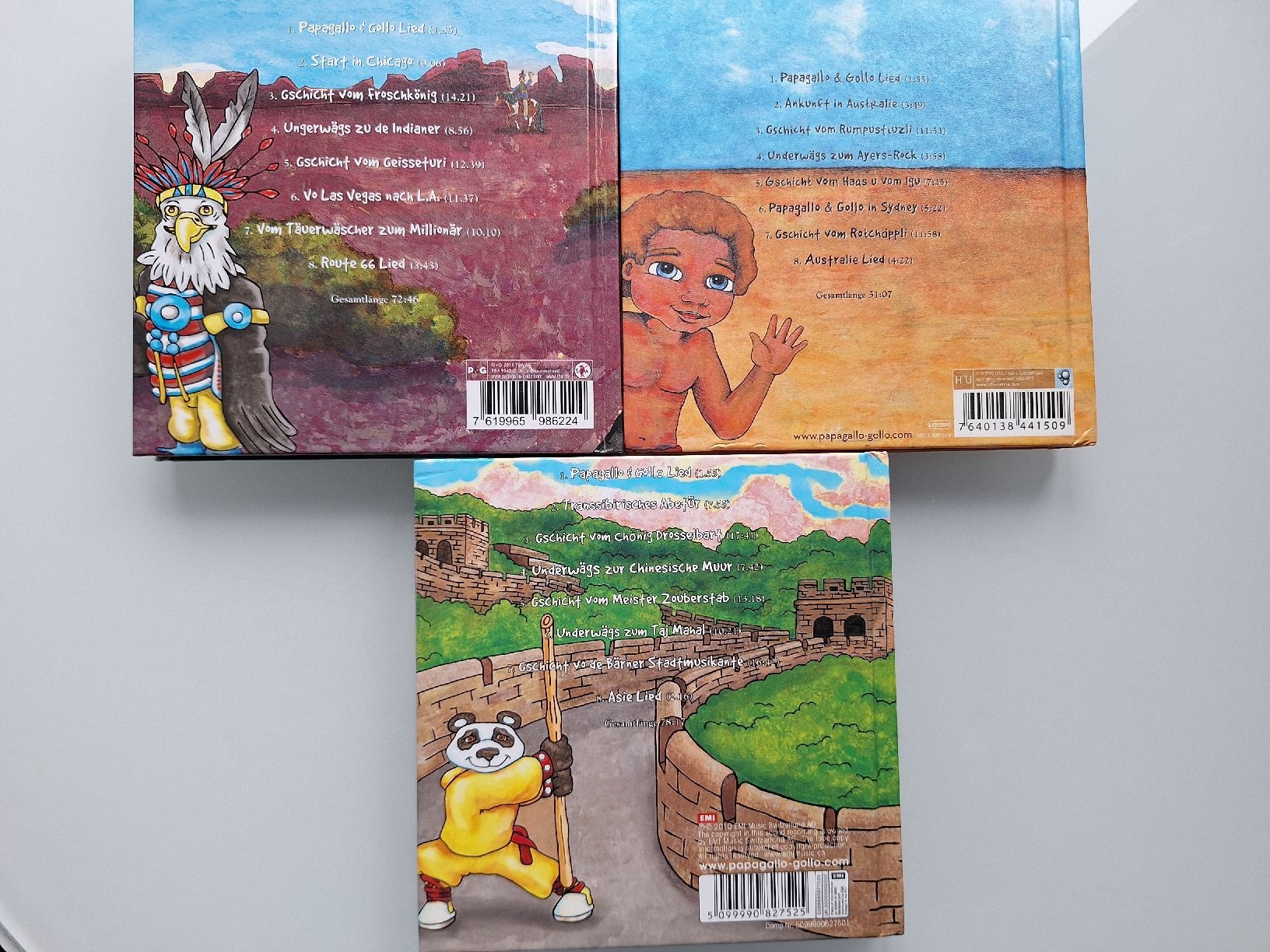 Audiolibri: Papagallo & Gollo Gölä – Usato da Flums Hochwiese venduto da pfadan 1