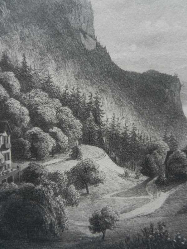 Gravures: Hotel Giessbach Brienzersee – D'occasion à Risch par Rischli15 4