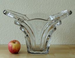 Grand vase en cristal de Vannes Le Châtel, années 1960-1970