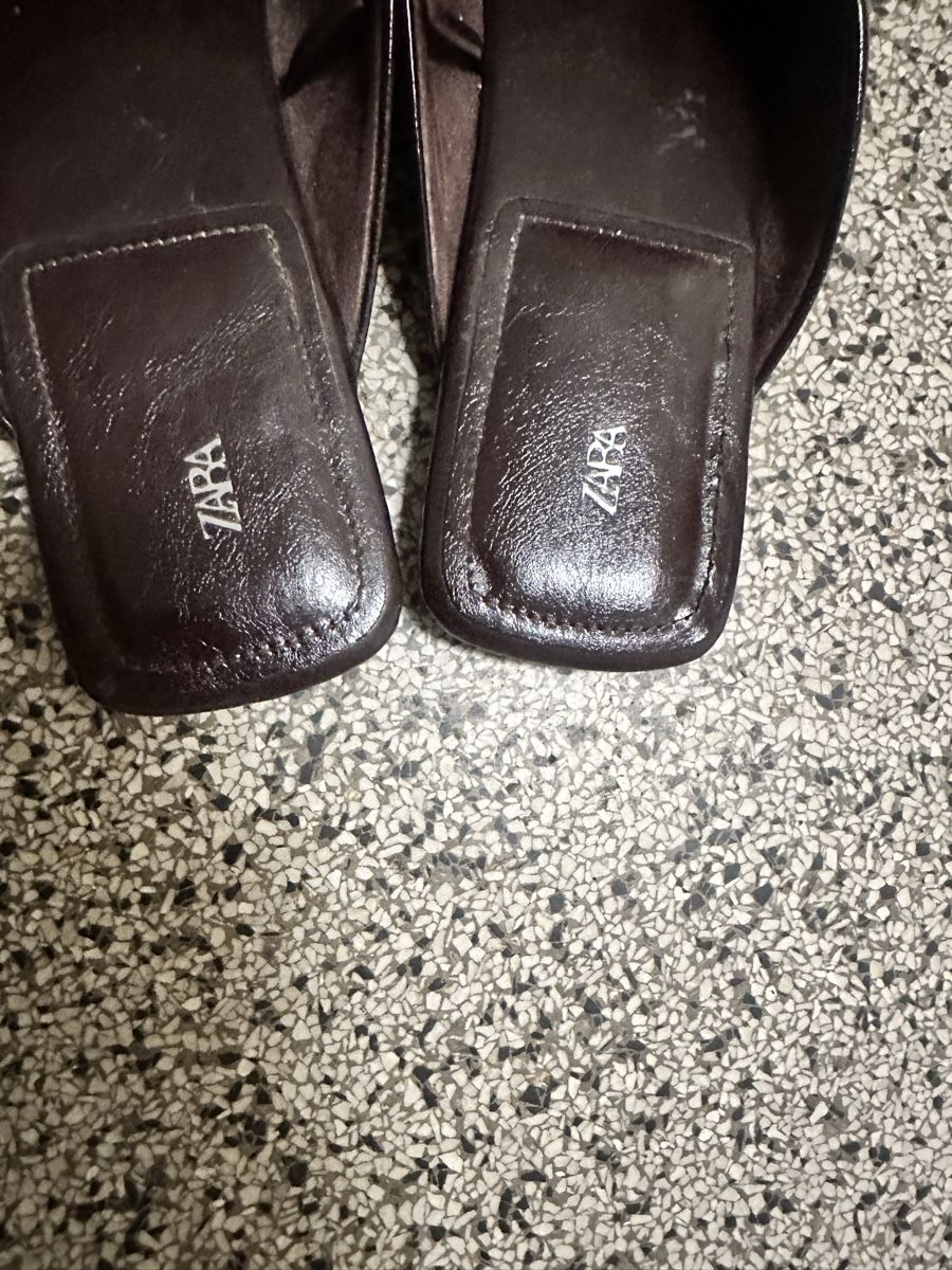 Zara Scarpe da donna: ZARA Leder Mules Gr.39 – Usato da Ostermundigen venduto da anja046 2