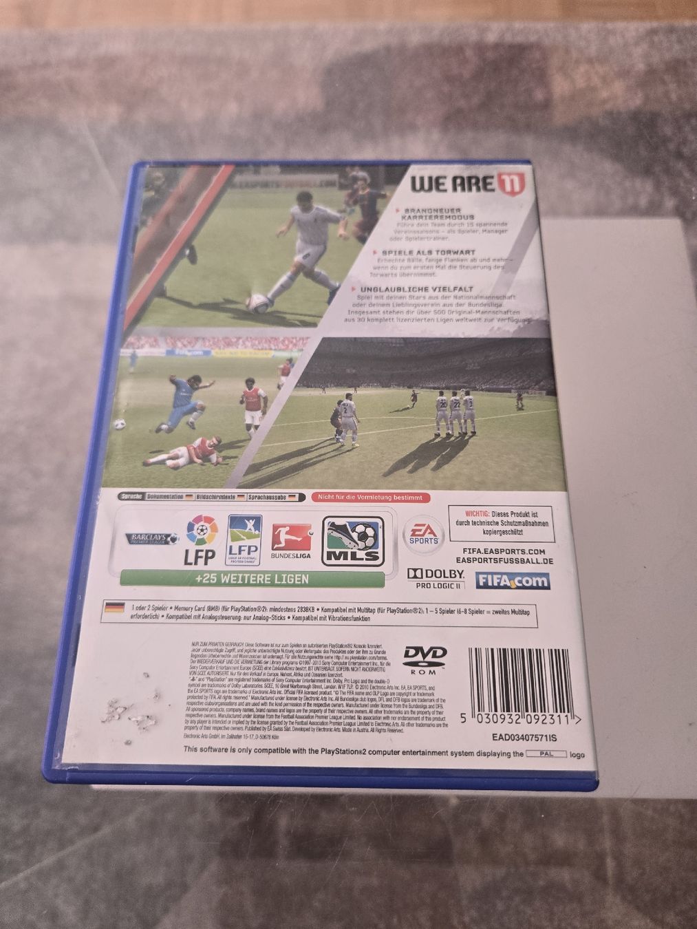 Spiele: FIFA 11 PS2 – Gebraucht aus Bussigny von Kfdlt 1
