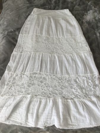 Jupe M weiss neu 