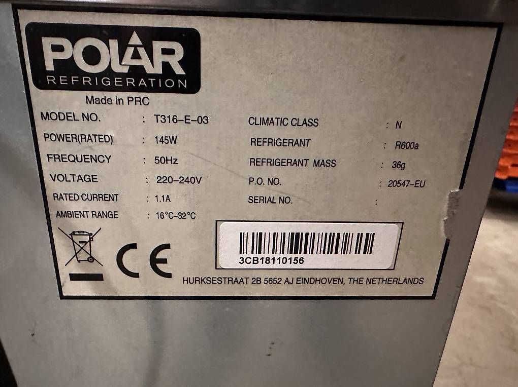 Komplettküchen: Gastro Polar Ice Maschine Typ T-316-E – Gebraucht aus Necker von liq24 6