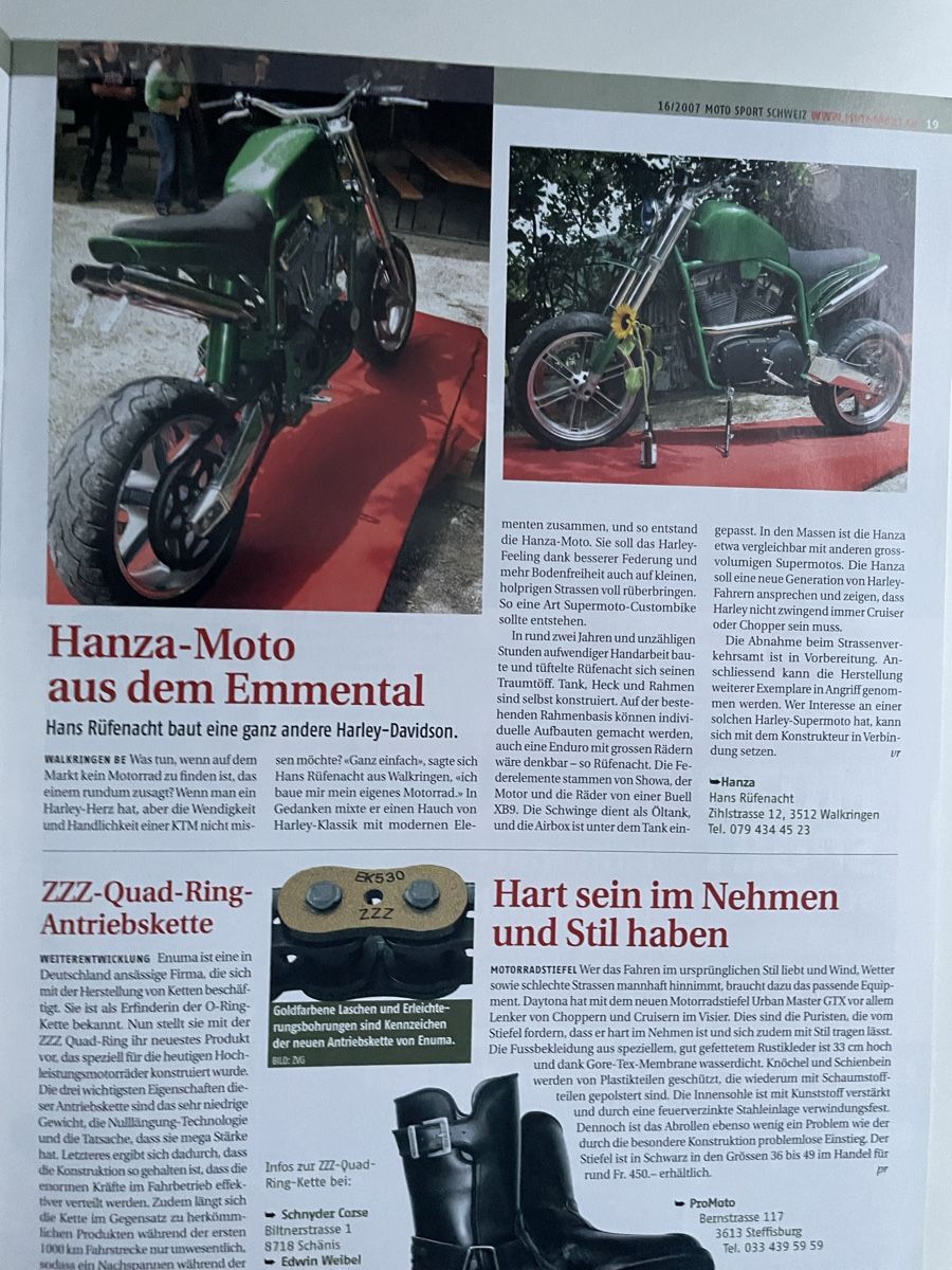 Riviste & Magazine: MOTO SPORT SCHWEIZ – Usato da HÄGENDORF venduto da kusi113 4