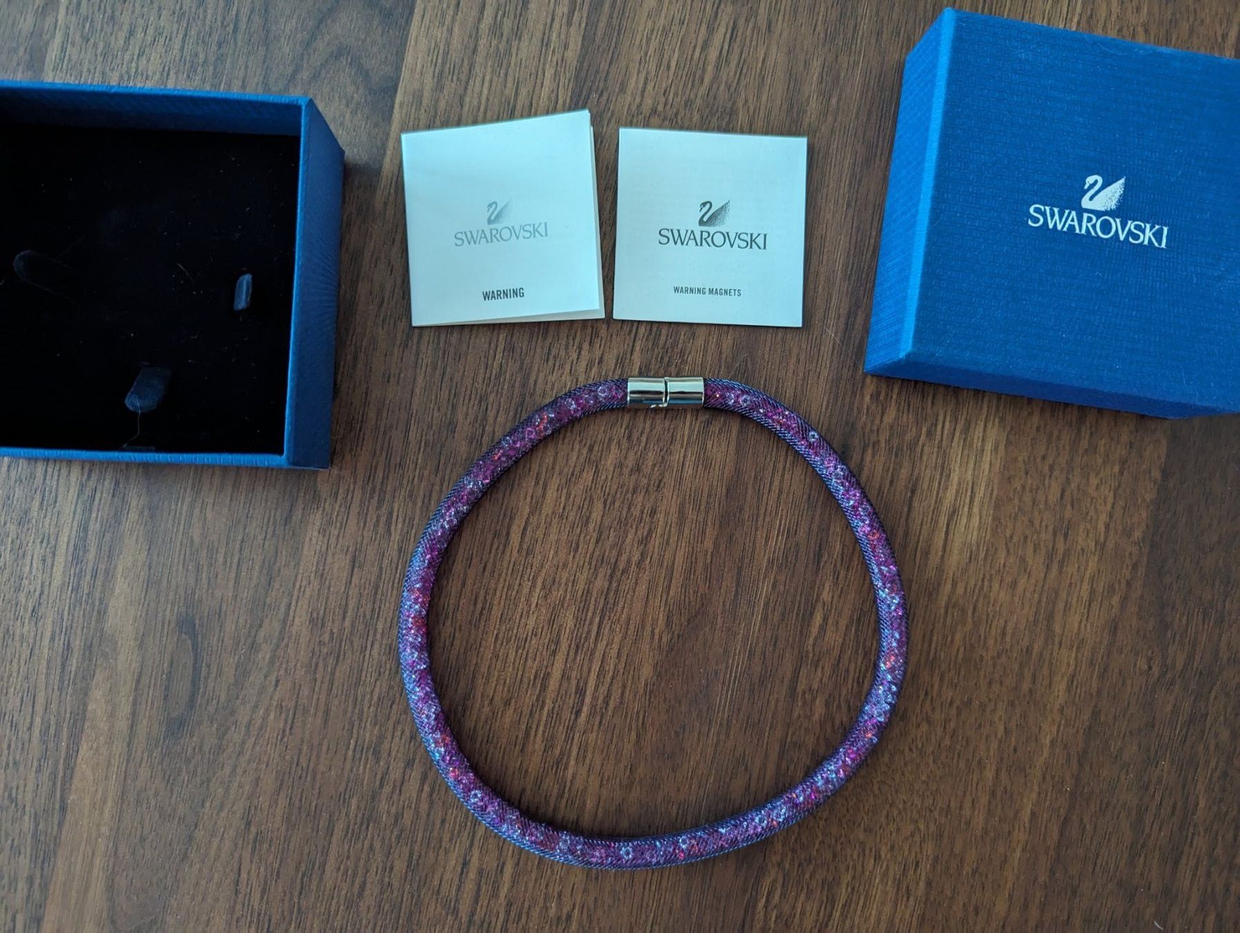 Swarovski Catenine: Swarovski stardust Kette - Halskette oder Armband – Nuovo (secondo la descrizione) da Wilen b. Wil venduto da litann