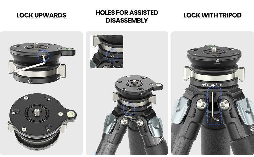 Treppiedi & Teste: Professional Kamera-Stativkopf Nivellierbasis – Nuovo e nell'imballaggio originale da Geneve venduto da Titi2008 7