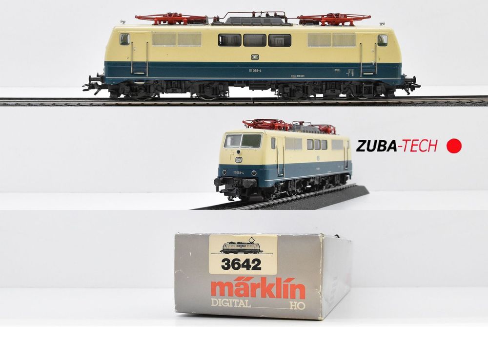 Märklin 3642 E-Lok BR 111 DB Digital H0 WS mit OVP (Gebraucht) in St ...