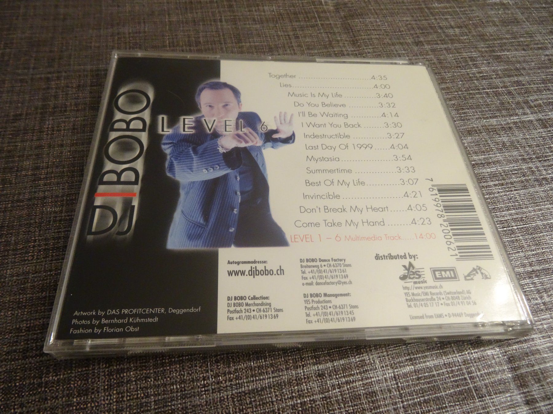 CD: DJ BoBo - Level 6 - CD – Usato da Olten venduto da Disc-Ausverkauf 1