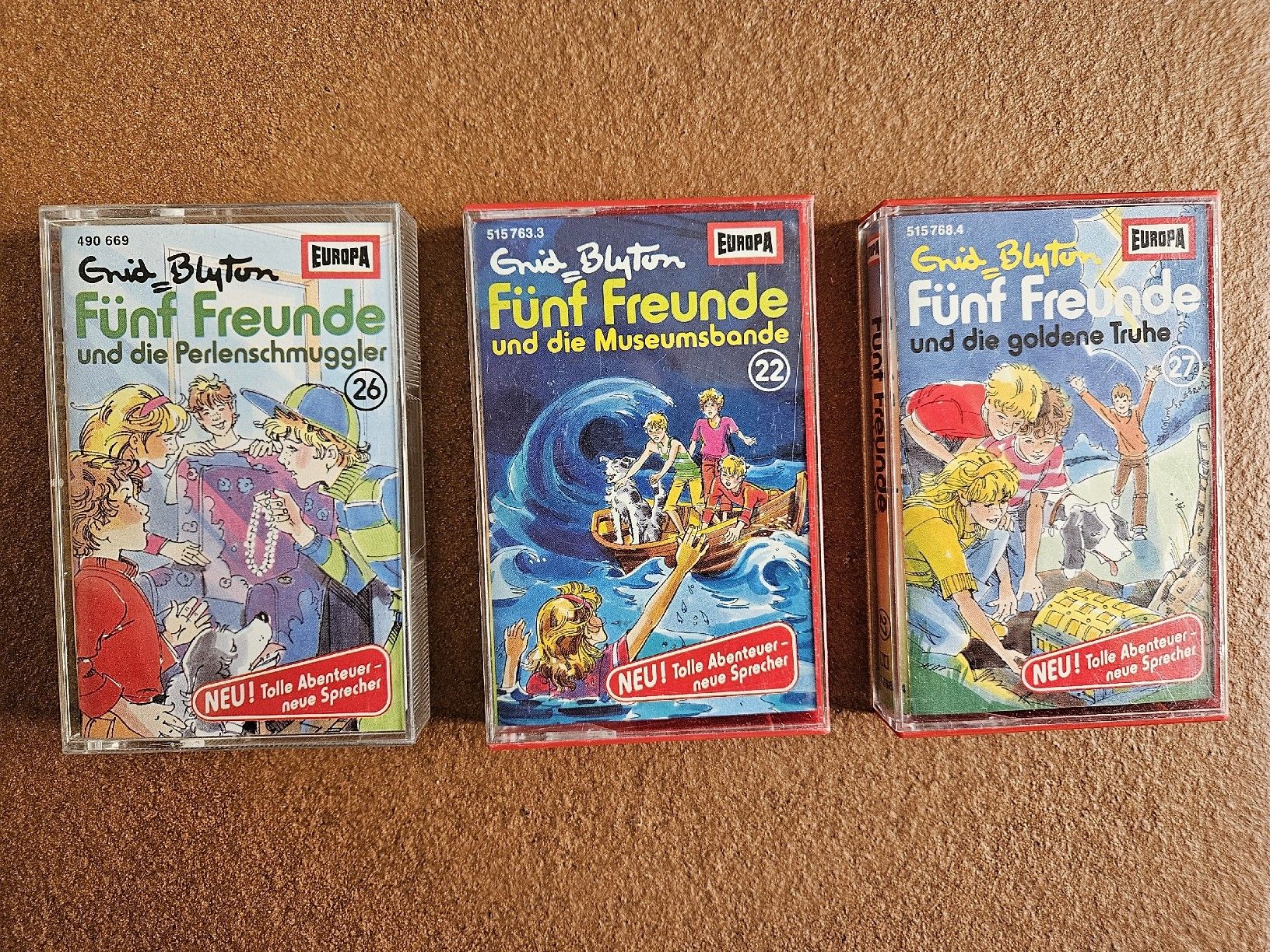 Musicassette: 3x Kassetten Fünf Freunde – Usato da Eschenbach SG venduto da MarThu