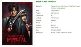 Blade of The Immortal (Steelbook) Bluray