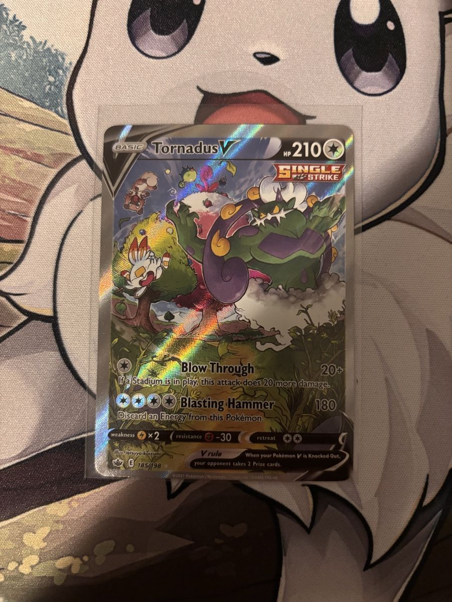 Pokémon Cartes à collectionner: Tornadus V (CRE 185)  – D'occasion à Regensdorf par sam_qrg5