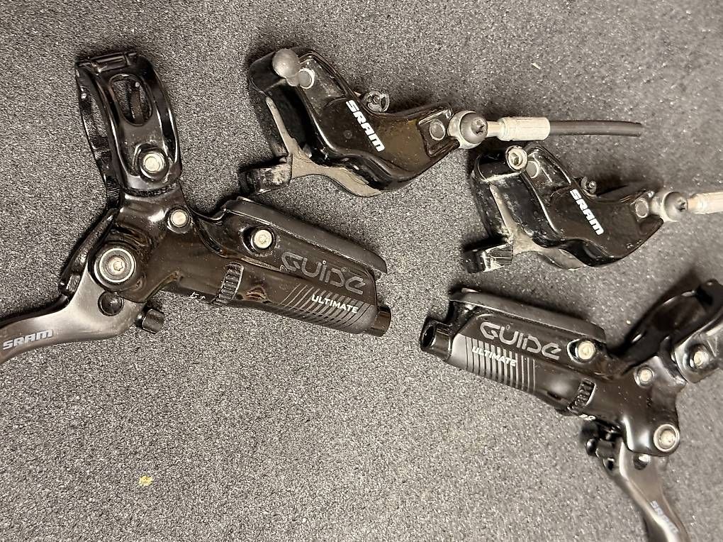 Pezzi di ricambio: SRAM GUIDE ULTIMATE 4-Kolben Bremsanlage – Usato da Untersiggenthal venduto da Topaz3 1