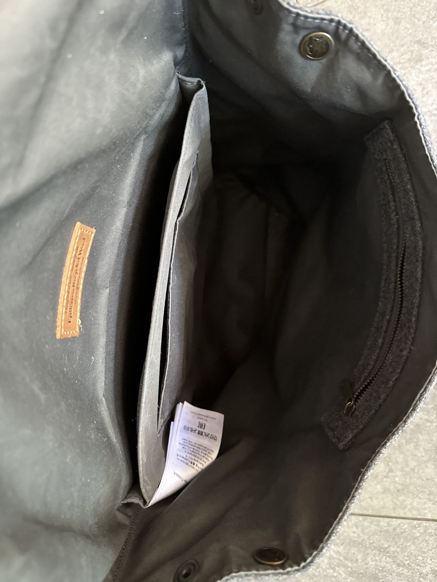 Fjällräven Zaini: Fjällräven Norrvage Filz Foldsack – Usato da Magden venduto da Suki_ 3