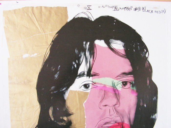 Poster & Bilder: Andy Warhol - Mick Jagger Originalplakat‪ – Gebraucht aus Ponte Tresa von 11GalleriaAlterEgo11 2